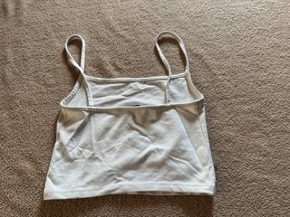Top tirantes finos blanco
