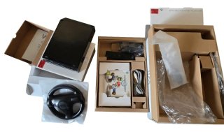 Nintendo Wii Mario Kart Pack Negro
