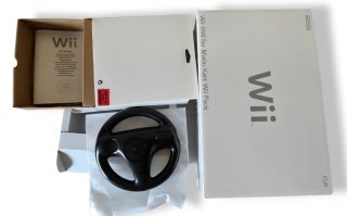 Nintendo Wii Mario Kart Pack Negro