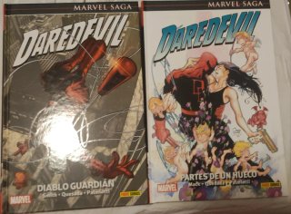 Daredevil diablo guardián y partes de un hueco