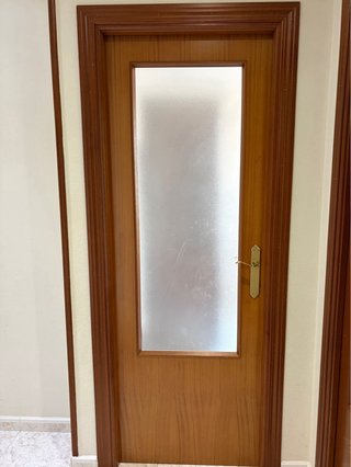 Conjunto puertas madera interior