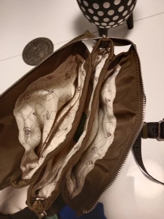 Bolso bandolera El Potro verde militar
