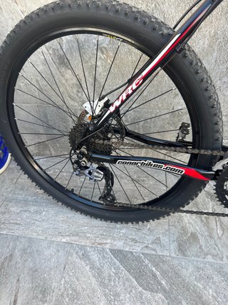 Bicicleta Montaña Conor WRC Negra/Roja