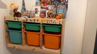 Estantería infantil Kalaix con cubos