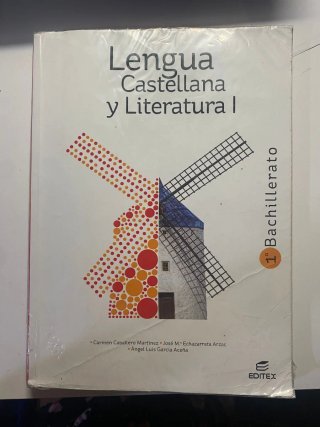 Libro Lengua Castellana y Literatura I de 1º Bach