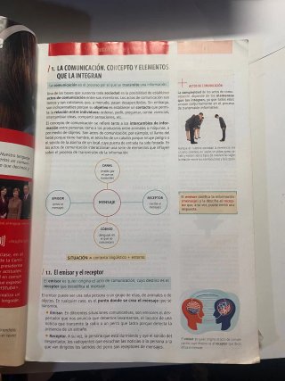 Libro Lengua Castellana y Literatura I de 1º Bach