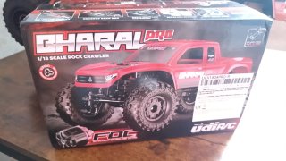 Coche RC UDIRC GHARA PRO 1/18 Rock Crawler