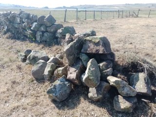 Piedras naturales para construcción o jardín