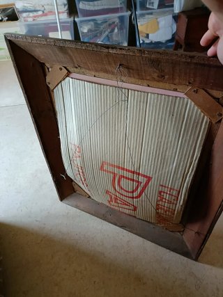 Espejo antiguo madera y dorado