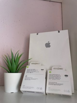 Cargador completo tipo Lightning Apple (nuevo)