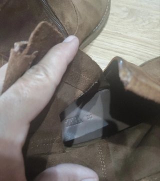 Botas de piel marrones