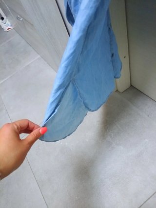 Camicia donna H&M azzurra