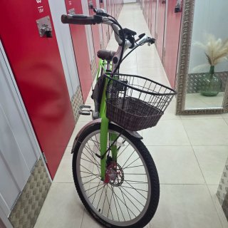 Bicicleta Eléctrica Verde