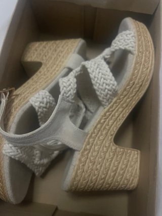 Cuñas Andarines Beige