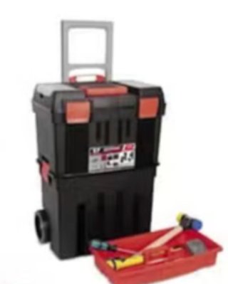 Carro herramientas Tayg TrailBox 57 lleno.