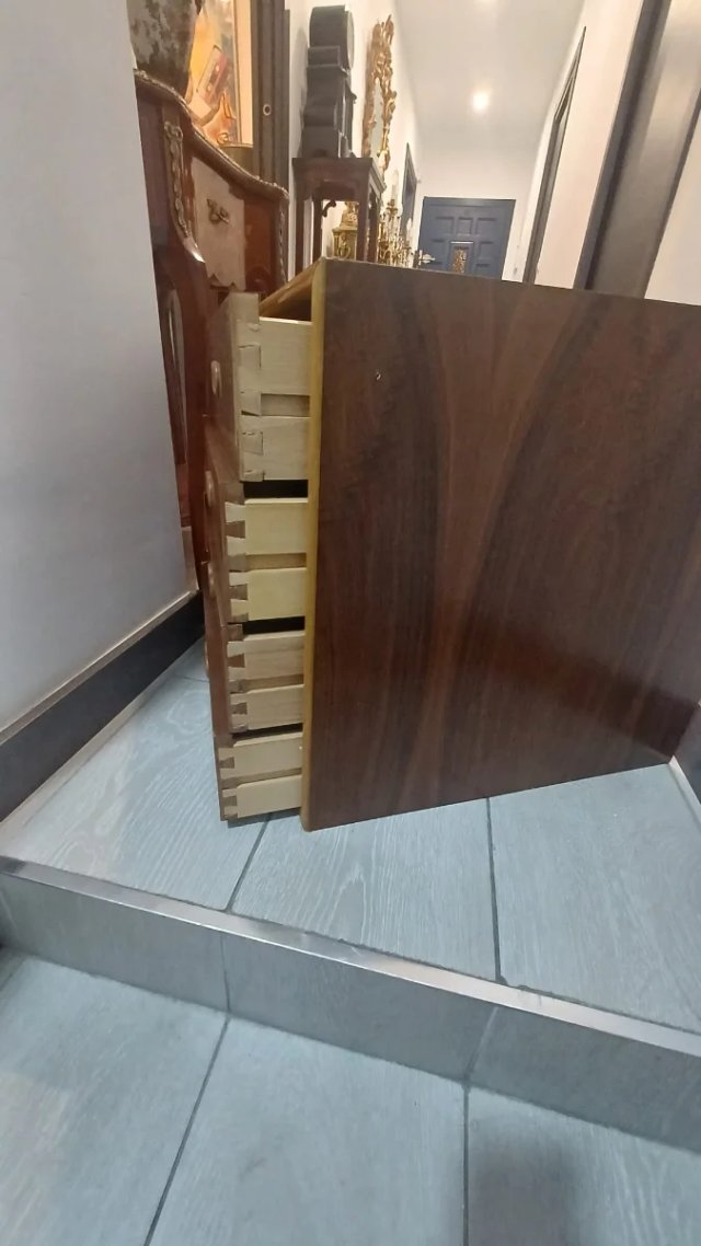 Mesa o Mueble Auxiliar Mid Century Madera