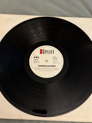 Spliff Schwarz Auf Weiss Vinilo LP 1984