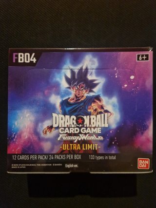 Box Dragon Ball Card Game Fusion World FB04