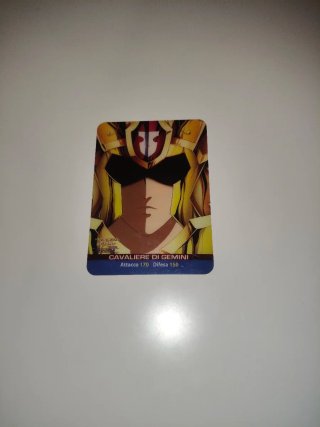 Carta Cavaliere di Gemini - Lamincards Edibas