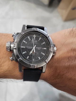 Seiko Sports 150 Map Meter Vintage