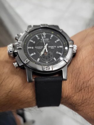 Seiko Sports 150 Map Meter Vintage