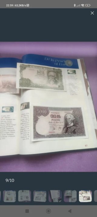 Libro Historia de la Peseta al Euro