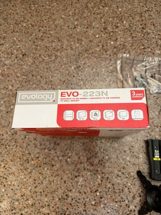 Soporte TV Evology EVO-223N Pared