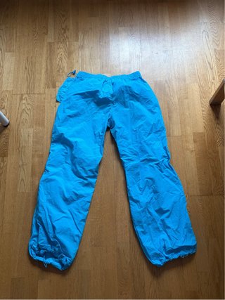Pantalones Paracaídas Azules Talla Única