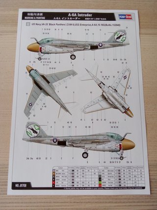 A-6A INTRUDER MAQUETA HOBBY BOSS 1/48