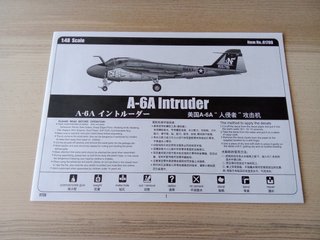A-6A INTRUDER MAQUETA HOBBY BOSS 1/48