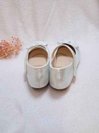 Bailarinas niña talla 34 plateadas