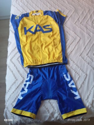 Equipación Ciclismo KAS Talla L