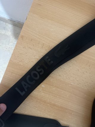 Bandolera Lacoste Negra