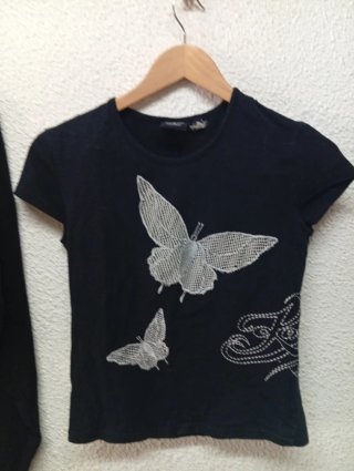 Camiseta Yabisi Mariposas Talla M