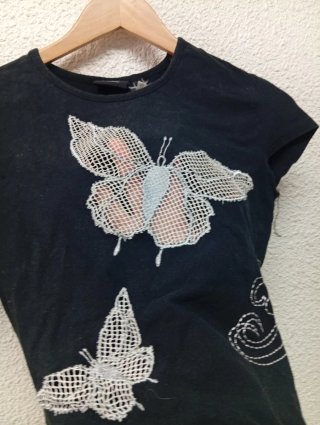 Camiseta Yabisi Mariposas Talla M