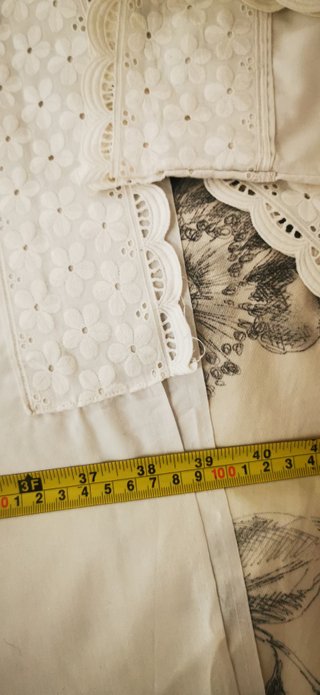 Sábana cuna bordada + funda almohada