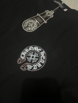 Camiseta Chrome Hearts Negra