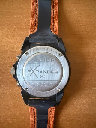 Sector Expander 90 cronografo nero/arancio 10 ATM