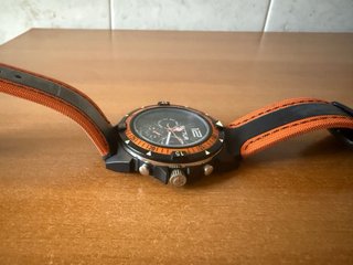 Sector Expander 90 cronografo nero/arancio 10 ATM