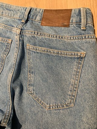 Pantalón Zara ancho con costuras Talla 34