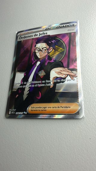 Órdenes de Jefes 256/217 ★★ Pokémon TCG ES