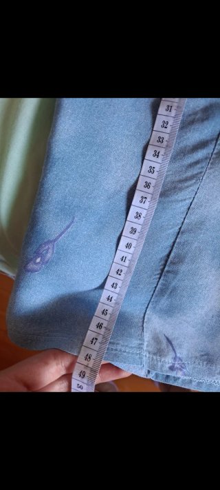 Blusa veraniega azul y morada