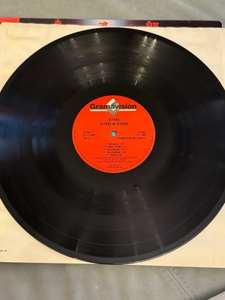 Kitaro In Person Vinilo LP 1985