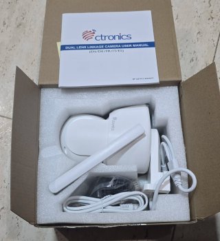 Ctronics Cámara WiFi Doble Lente PTZ Exterior