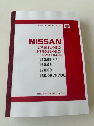 NISSAN L50 60 70 80 F DC MANUAL DE TALLER B40 B60