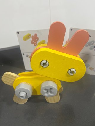 Juguete de madera Janod para construir