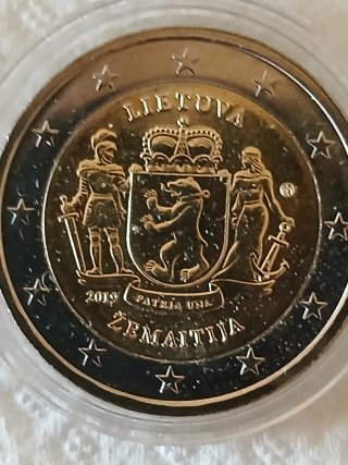 Moneda Lituania 2019 Zemaitija
