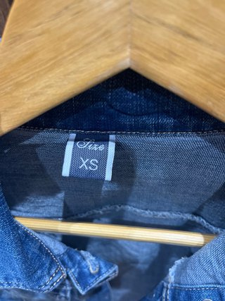 Chaleco vaquero azul talla XS