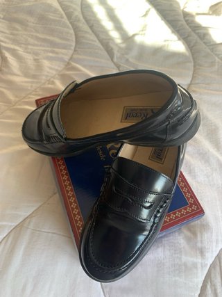 Zapatos de niño Reval de color azul marino oscuro