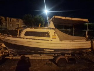 Lancha fibra motor Mariner 50cv